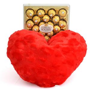 Cushion & Ferrero Rocher