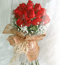 Prosperous Red Roses (Midnight)