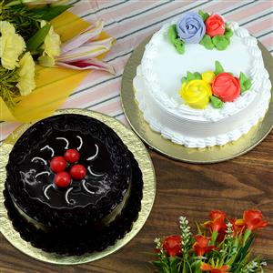 Eggless Cakes Combo
