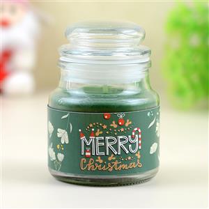 Bottled Christmas Candle