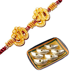Rakhi with Kaju Gujia