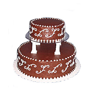 Wedding Chocolate Cake - 3 Kg.