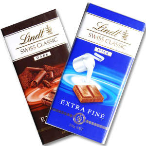 Lindt Chocolates- 2 bars