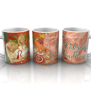 Wonderful Rakhi Mug