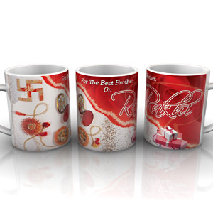 Charming Rakhi Mug