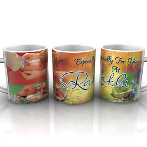 Rakhi Mug For Bhaiya