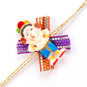 Cute Bal Ganesh Rakhi
