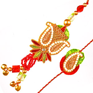Gorgeous Rakhi Pair