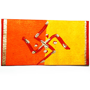 Swastik Handmade Envelope