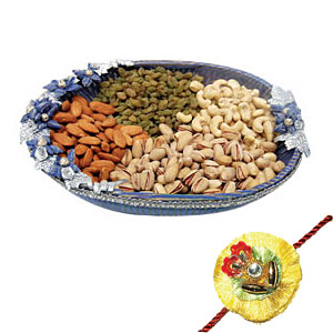Rakhi & Dry-Fruits Pack