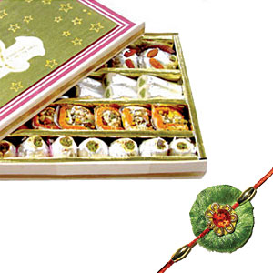Mixed Kaju Sweets With Rakhi