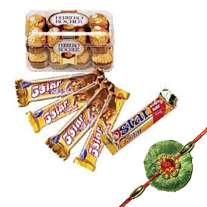 Rakhi Choco Hamper.