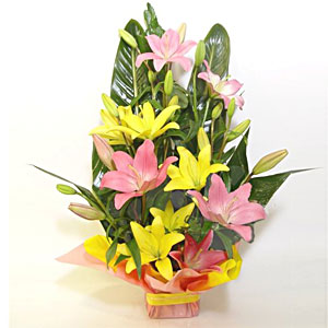 Basket of Lilies