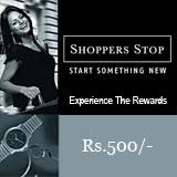 Send Shoppers Stop Gift Voucher - Rs. 500/- to India
