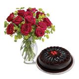 Send Chocolaty Love Hamper to India