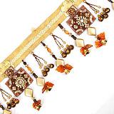 Send Colorful Beads Door Hanging to India