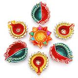 Send Stunning Diwali Diya Set to India