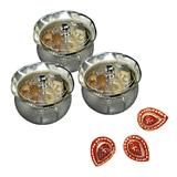 Send Mewa Dry Fruits Loti with Diyas to India