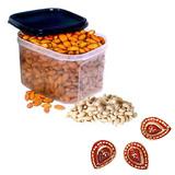 Send Cashew with Almonds - 1Kg with Diyas to India