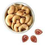 Send Roasted Kaju - 1/2 kg with Diyas to India