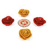 Send Colorful Rose Diyas  to India