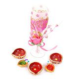 Send Champagne Candle & Diyas  to India