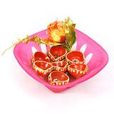 Send Beautiful Earthen Diya Set  to India