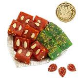 Send Karachi Halwa - 1 kg with Diyas to India