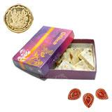 Send Kaju Dry Fruits Anjeer - 500 Gms with Diyas to India