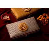 Send Stunning designer box with Dry-Fruits  to India