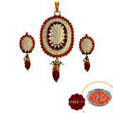 Send Traditional Peandant Set to India