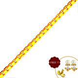 Send Elegant Gold Chain to India