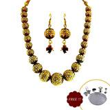 Send Beautiful Kundan Ball Set to India