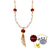 Send Colourful Gold Chain to India