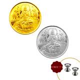 Send Beautiful Laxmi Gold Coin Hamper to India