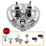 Send Auspicious Heart Shaped Thali to India