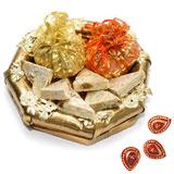 Send Amazing Sweets and Diya Combo to India