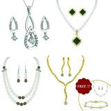 Send Diwali Special Pearl & Semi Precious Combo to India