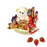 Send Beautiful Diyas Gift Hamper to India