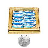 Send Bounty Minis in a Tray With Diyas to India