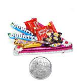 Send Assorted Chocolates Thali With Diyas to India