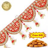 Send Stunning Door Hanging and Silver Coin Hamper  to India