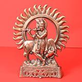 Send Krishna - Cowherd Wall Hanging to India
