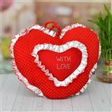 Lovely Red Heart Cushion