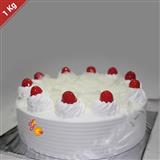 White Forest Cake-Fresh N Fresh-1 Kg
