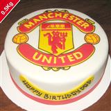 Football Fan Cake - Bakers Den - ½ kg