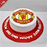 The Oven Classics Man U Cake 1 Kg