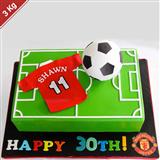 The oven classics Football Cake 3 Kg
