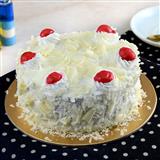 White Forest Cake - 1/2 Kg