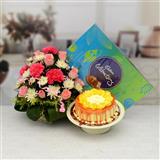 Cake, Flower & Chocolate